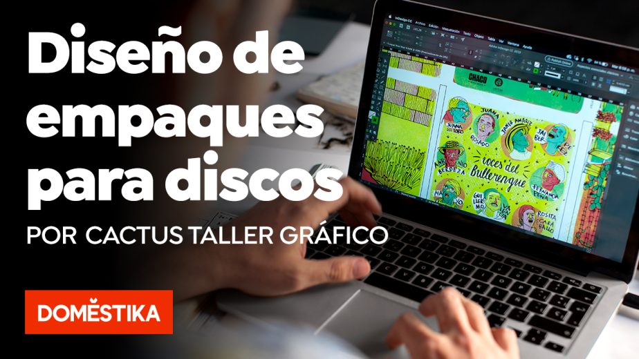 Cómo transformar la música en una experiencia visual: Nuestro curso de Diseño de Empaques en Domestika
