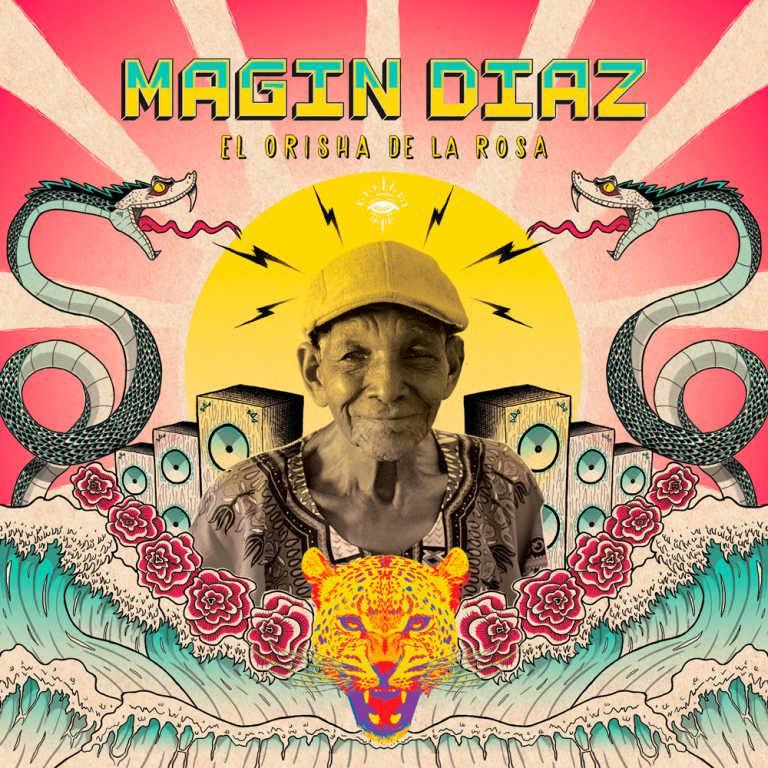 Portada Magin Diaz, El orisha de la rosa
